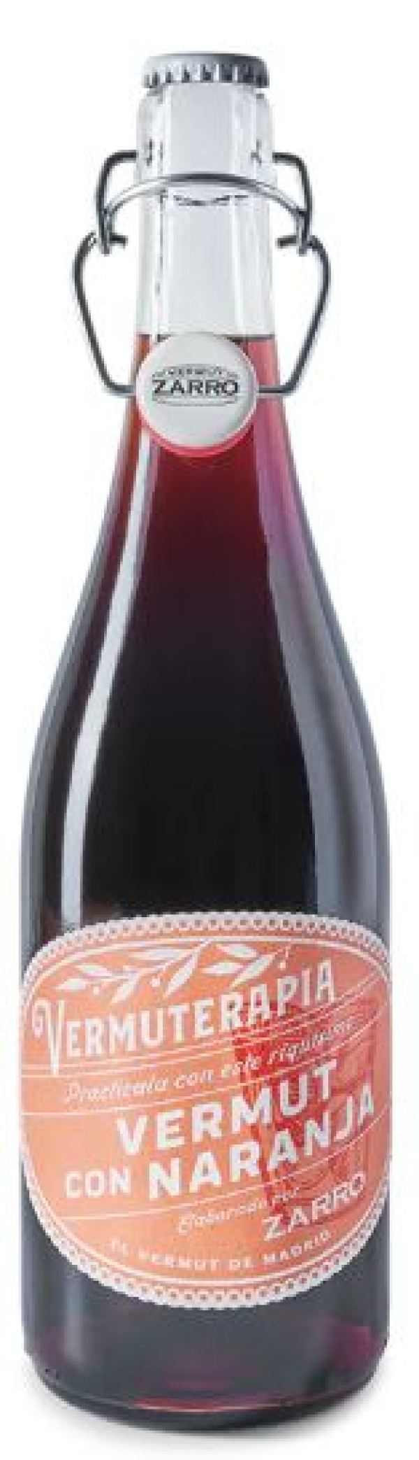 VERMUT CON NARANJA ZARRO 0,75 L.